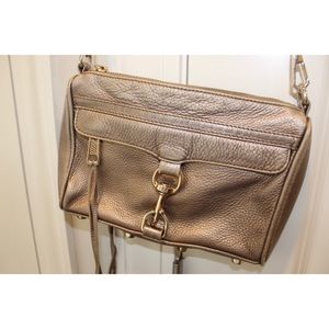 Gold Rebecca Minkoff Mini M.A.C.